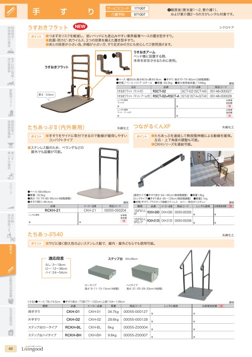 日建リース工業 福祉用具カタログ Vol.20 卸版