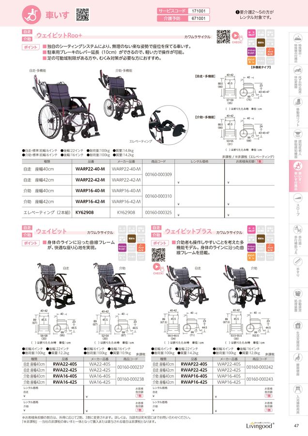 日建リース工業 福祉用具カタログ Vol.22